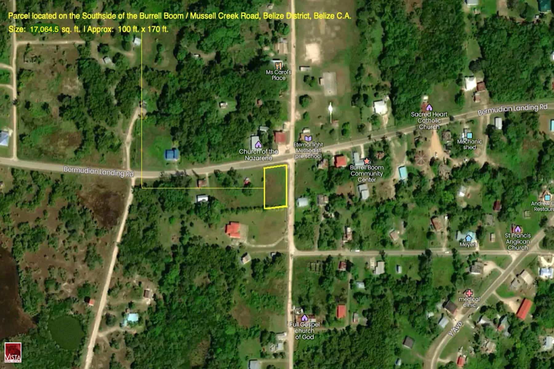 Major Corner Lot in Burrell Boom along two Main Roads • Vista Real Estate